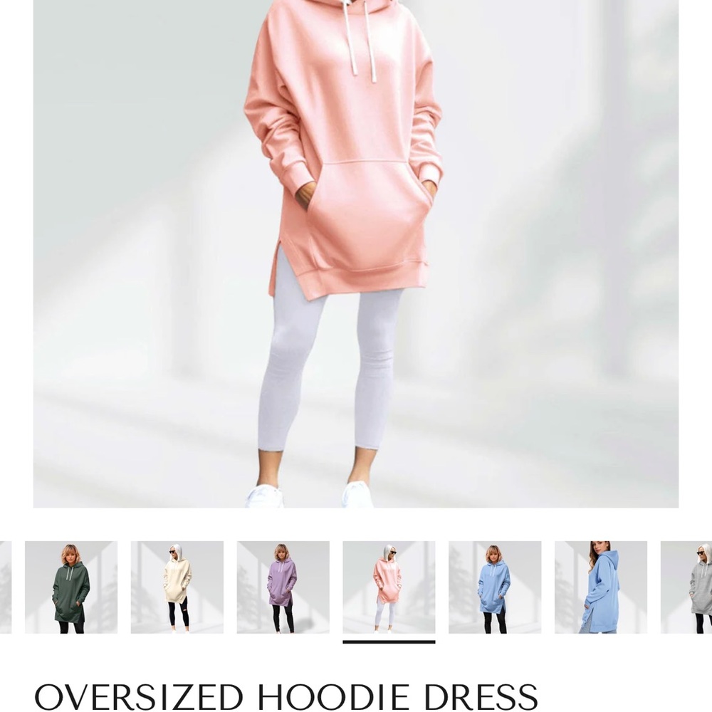Warmy Oversized Hoodie Dress